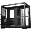 Lian Li O11 Dynamic Mini + Mini Riser Card - PCIe 4.0, melns