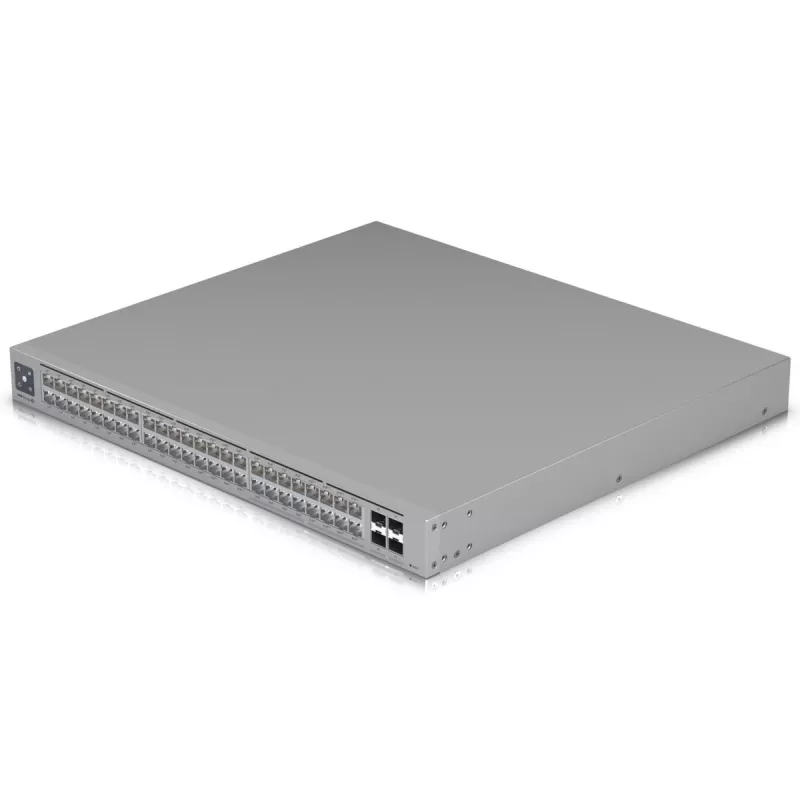 Ubiquiti USW-Pro-Max-48-PoE slēdzis, Etherlighting, 16x RJ45 2.5Gbps, 32x RJ45 1000Mbps, 4x SFP+, L3, 720W PoE