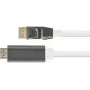 PYTHON PYT M0224 - DP 1.4 uz HDMI 2.0 A Spraudnis Neilons 4Ka60Hz 5 m Balts - Digitālie/Dati - Digitālie/Displejs/Video