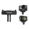 Magnētiskais divspīļu adapteris Telesin OA-TPM-T04 DJI Action 4/3 kamerai