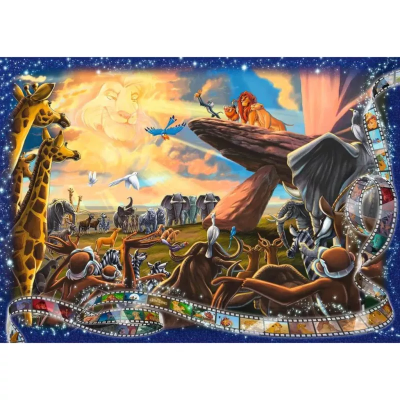 Puzzle Disney Collector's Edition - Der The Lion King (1000 gabali)