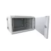 Rack cabinet ALLNET SMB6612 pelēka 33 kg, server/tīkls enclosure, compact floor cabinet
