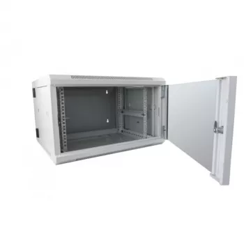 Rack cabinet ALLNET SMB6612 pelēka 33 kg, server/tīkls enclosure, compact floor cabinet