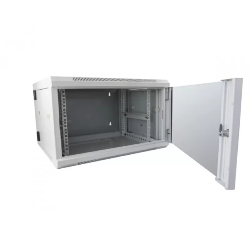 Rack cabinet ALLNET SMB6612 pelēka 33 kg, server/tīkls enclosure, compact floor cabinet