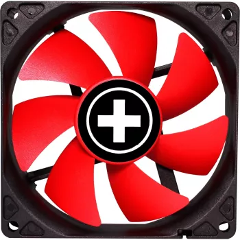 Xilence XF041 92 mm sarkans korpusa ventilators PWM