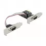DeLOCK PCI Express x1 paplašināšanas karte ar 2 seriālajiem RS-232 portiem