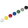 Maul Magnet MAULsolid (Ø x A) 38 mm x 15,5 mm Apaļš Dzeltens, Sarkans, Zils, Balts, Zaļš, Pelēks, Melns 10 gab. 6163999 (6163999)