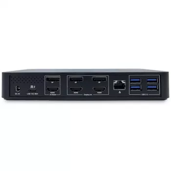 TERRA 1480375 klēpjdatora dokstacija/portu replikators Vadu USB 3.2 Gen 1 (3.1 Gen 1) Type-C Melns