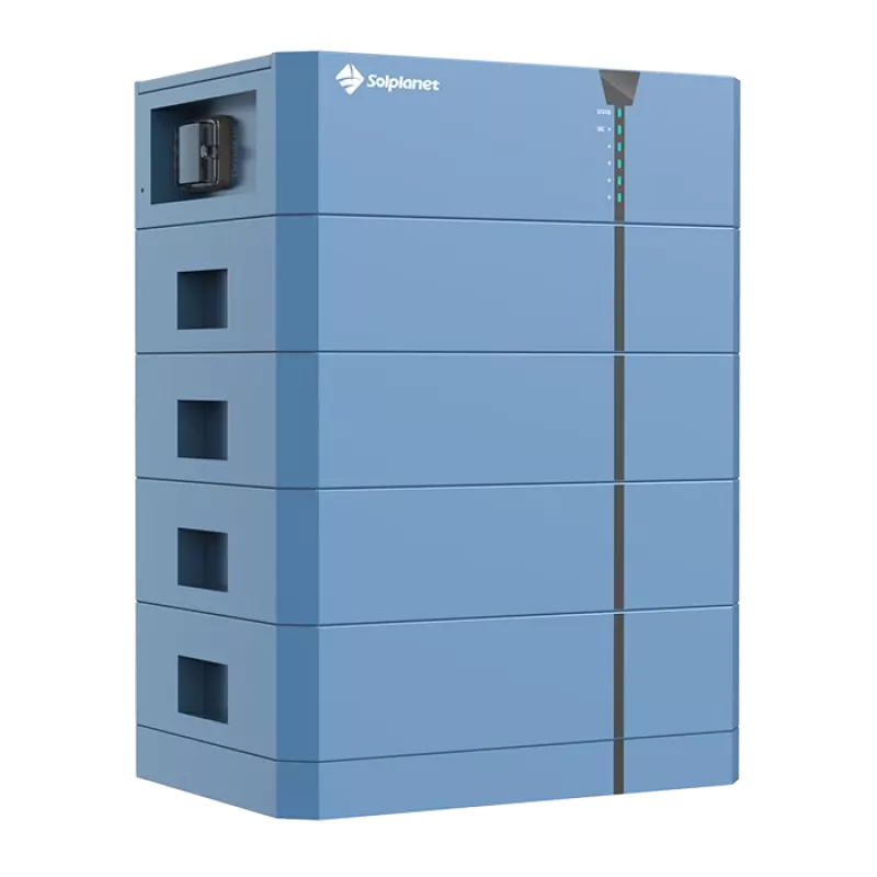 Ārējā akumulatora vadības modulis Solplanet AI-HB_2.56LG-HVbox G2 — BMS modulis līdz 8 uzglabāšanas moduļu pieslēgšanai