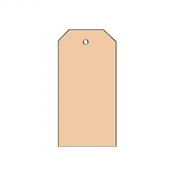 HERMA - Kartona birkas - Gludi brūnas - 90 x 45 mm - 1000 gab. (6014)