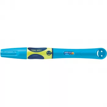 Pelikan griffix® tintes pildspalva labročiem - Neon Fresh zila - Zila - Kārtridžu uzpildes sistēma - Zila - Plastmasa - Nerūsējošais tērauds - Labročiem (820363)