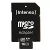 ATMIŅA MICRO SDHC 16GB C10/W/ADAPTER 3433470 INTENSO