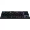 Logitech G G915 TKL Tenkeyless LIGHTSPEED bezvadu RGB mehāniskā spēļu tastatūra - lineāra
