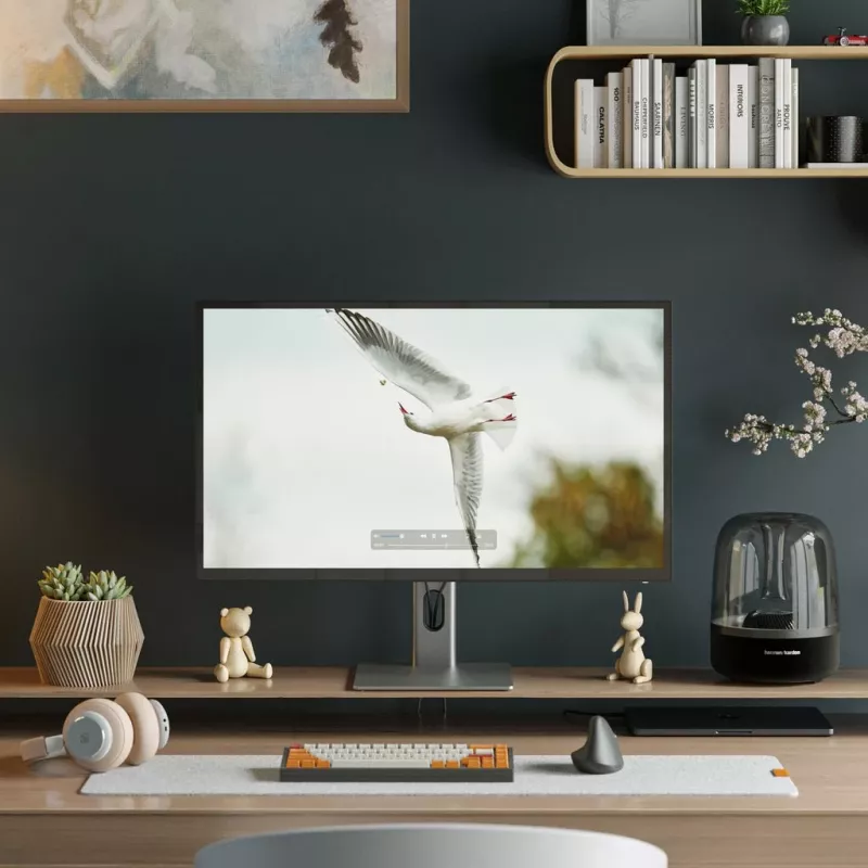 ALOGIC 32C4KPD LED displejs 81,3 cm (32 inch) 3840 x 2160 pikseļi 4K Ultra HD Alumīnijs - Melns (32C4KPD)