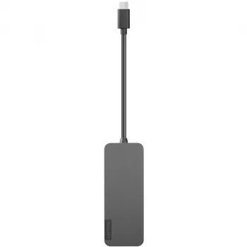 Lenovo 4X90X21427 klēpjdatora dokstacija/portu replikators USB 3.2 Gen 2 (3.1 Gen 2) Type-C pelēks
