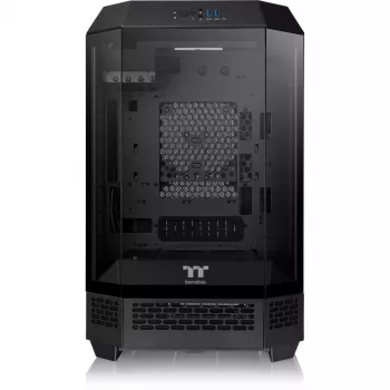 Thermaltake the Tower 300 Black Micro Tower ar rūdītu stiklu PC spēļu korpuss