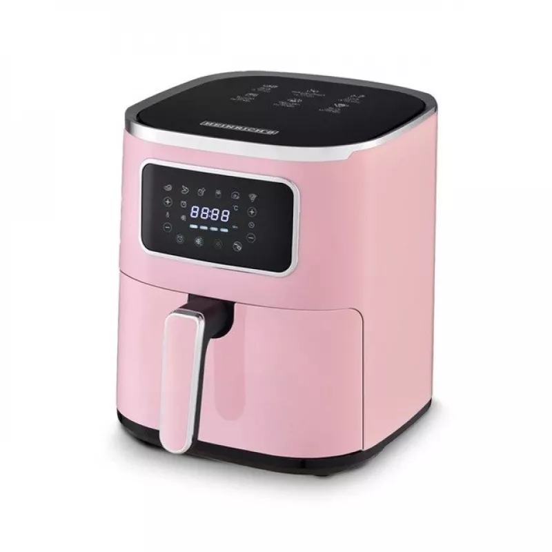 Heinrich‘’s HFR 8216 Karstā gaisa fritieris 5,0 l 1450 W Rozā