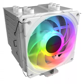 Alpenföhn Brocken 4 ARGB CPU Cooler - 120mm, balta