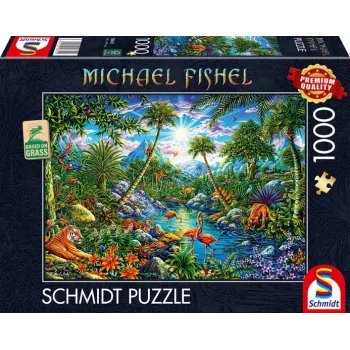 Michael Fishel: Inselparadies, Puzzle 1000 gab.