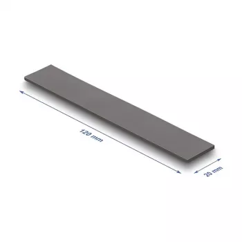 Termopade DeLOCK 18471 3,2 W/m·K pelēka 20x120x3 mm