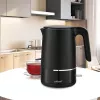Maestro MR-037 elektriskā tējkanna 1,7 L 1800 W (MR-037-BLACK) Melna