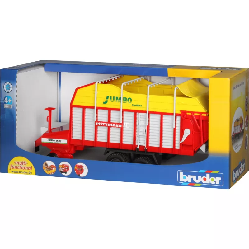 Paškraušanas piekabe Pottinger Jumbo 6600