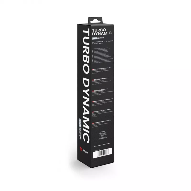 Savio Turbo Dynamic XXL - Grey Edition Gaming pelikspaliklis