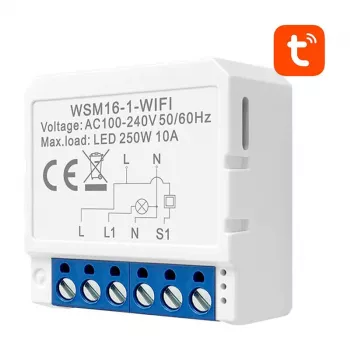 Wi‑Fi viedslēdzis Avatto WSM16‑W1 — tālvadība mājas automatizācijai