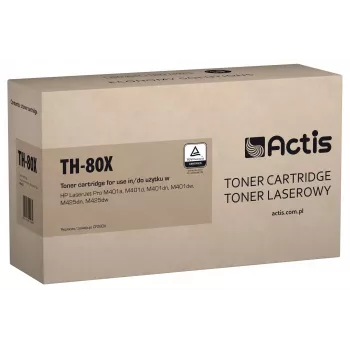 Tonera kasetne ACTIS TH-80X aizvietotājs priekš HP 80X CF280X, standarta, 6900 lapas, melna
