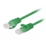 Patchcord cat.5e UTP 1m zaļš 10 iepakojumā PCU5-20CC-01
