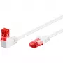 Patchcord U/UTP Cat. 6 GOOBAY 0,5 m, balts, modelis 51521