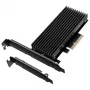 GRAUGEAR G-M2PCI01 iekšējais M.2 adapteris PCIe vīrišķais melns 128 mm