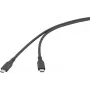 Renkforce USB kabelis USB4 USB-C spraudnis melns RF-6830438 (RF-6830438)