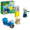 Rotaļu motocikla komplekts LEGO Duplo Policija 10967 ar kustīgiem riteņiem un policista figūru