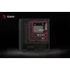 PC korpuss SAVIO Noctis Flow — Cube Mini‑ITX/Micro‑ATX/ATX, 3x120mm priekšā, 1x120mm aizmugurē, 2x3.5 collu + 3x2.5 collu sloti, rūdīts stikls