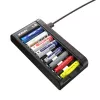 AA/AAA 1,5 V un 1,2 V viedais akumulatoru lādētājs - 8 sloti