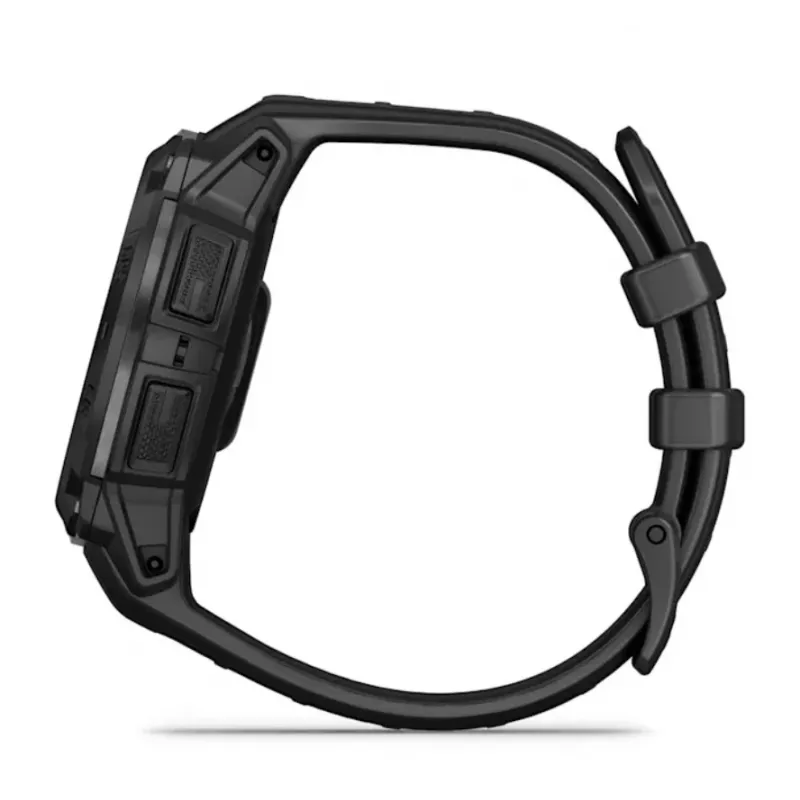 Smartwatch GARMIN Instinct 3 45mm Solar Tactical Edition Melns — 45mm, saules uzlāde, GPS, sirdsdarbības monitors