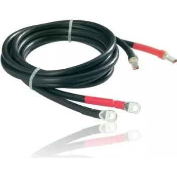Voltcraft savienojuma kabelis 3 m/35 mm², piemērots NPI-2000 W-Typen, SWD-1200/12, SWD-2000/24