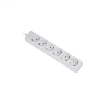 Hama 00030529 pagarinātājs 1,4 m 6 maiņstrāvas ligzdas Balts