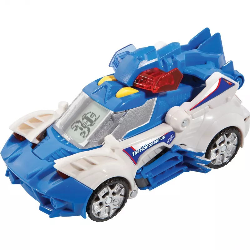 Pārveidojošais dinozauru rotaļlieta VTech Switch & Go Dinos Therizinosaurus — elektroniskas funkcijas, pārveidojoša darbība