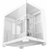Datorkorpuss DeepCool CG530 WH Midi Tower — ATX/Micro ATX/ITX, rūdīts stikls, 2 × 3,5 collu + 3 × 2,5 collu nodalījumi, atbalsta līdz 410 mm GPU