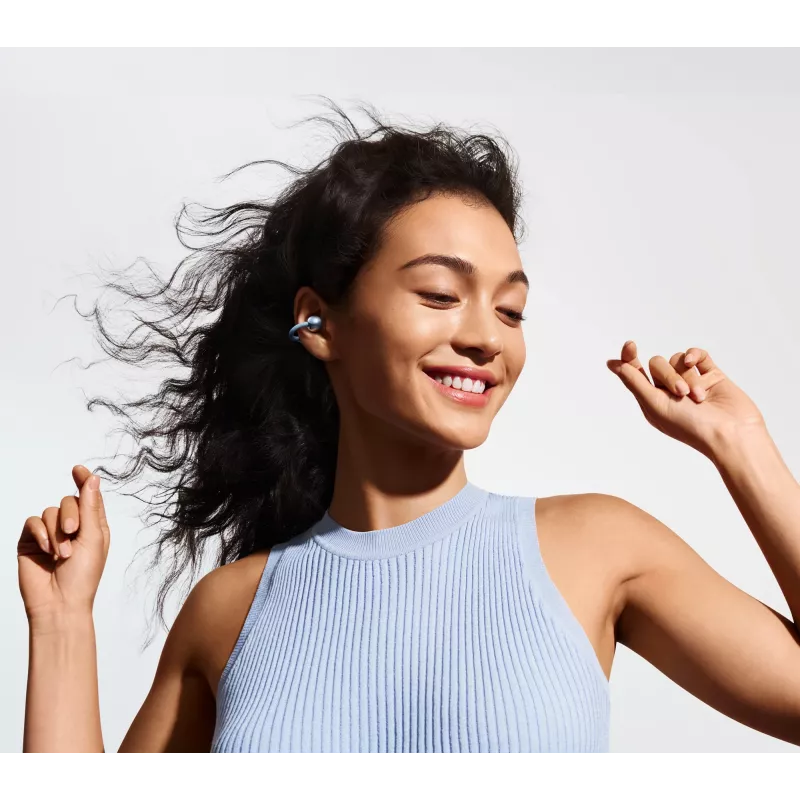 Headset HUAWEI FreeClip 2 True Wireless Stereo (TWS) in‑ear, balta, 129 g