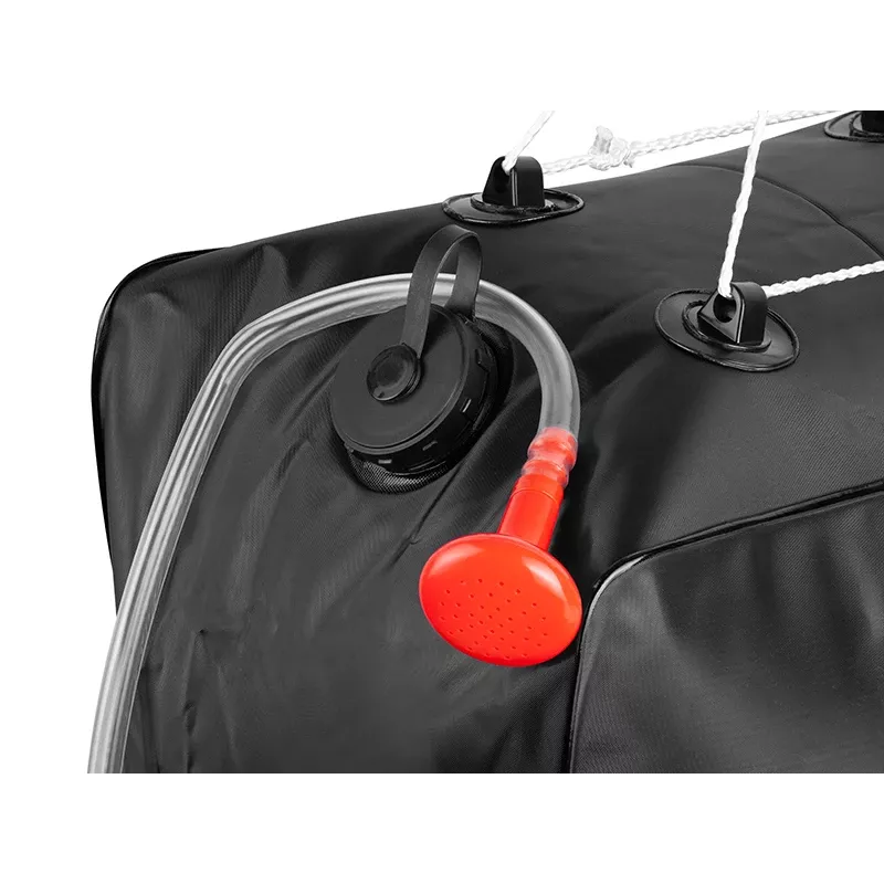 Portable 40L Outdoor Shower TRACER CampPump 40L, gravity-fed camping shower, handheld nozzle