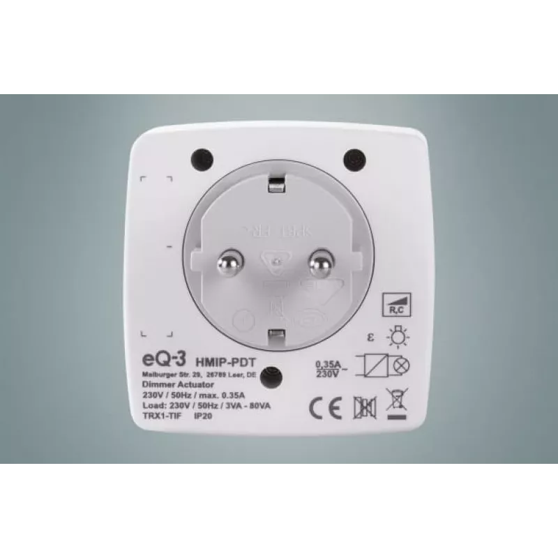 Dimmer & switch eQ-3 AG HmIP-PDT External balta