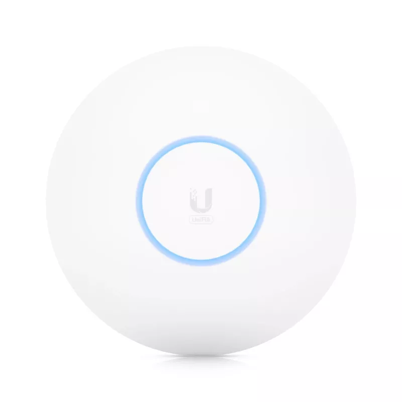 Bezvadu piekļuves punkts UBIQUITI U6‑PRO — Wi‑Fi 6 divjoslu 2.4/5 GHz, PoE, IP54, griestu/sienas, 4800 Mbps (5 GHz), 573.5 Mbps (2.4 GHz)