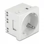 Rozete CEE 7/3 DeLOCK 81425 250V 16A Balta