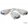 Seriālais kabelis DeLOCK 65403 Bēšs 0,17 m DB-9
