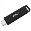 PNY Elite-X USB zibatmiņa 64 GB USB Type-C 3.2 Gen 1 (3.1 Gen 1) Melna (P-FDI64GELTXC-GE)