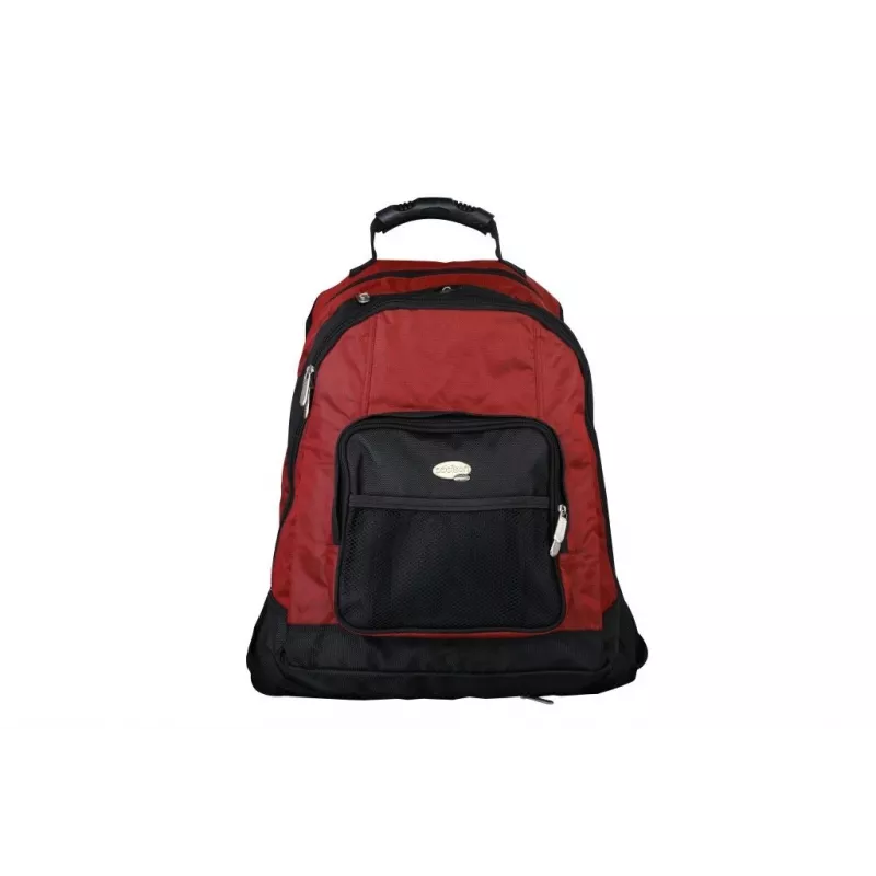 Addison 311015 piezīmjdatora soma 39,6 cm (15,6 inch) Mugursoma Melna, Bordo