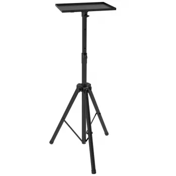Projektora griestu stiprinājums MACLEAN MC-953 — tērauds, regulējams augstums 1,2–1,7 m